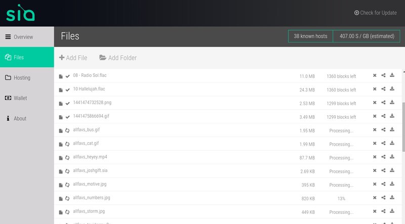 Siacoin [SC] - автоматизированный P2P рынок