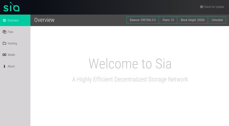 Siacoin (Sia)