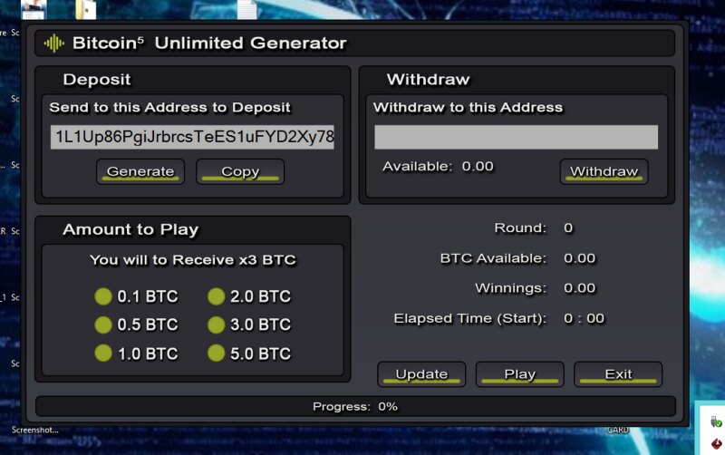 Bitcoin Generator