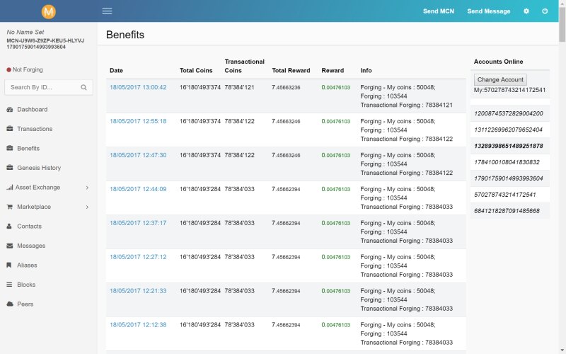 Pos-mining MainCoin